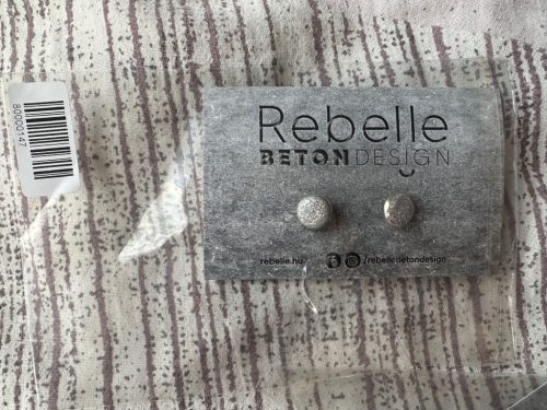 Bedugós fülbevaló - ezüst