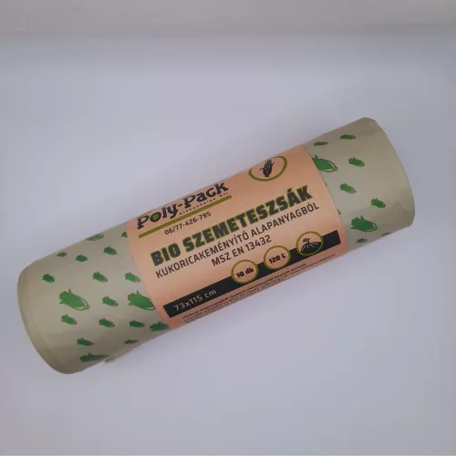LEBOMLó BIO SZEMETESZSáK, 120 L | 10 DB/TEKERCS