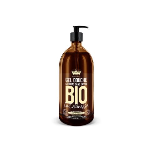LES PETITS BAINS DE PROVENCE Szamártej tusfürdő - bio - 1000ml