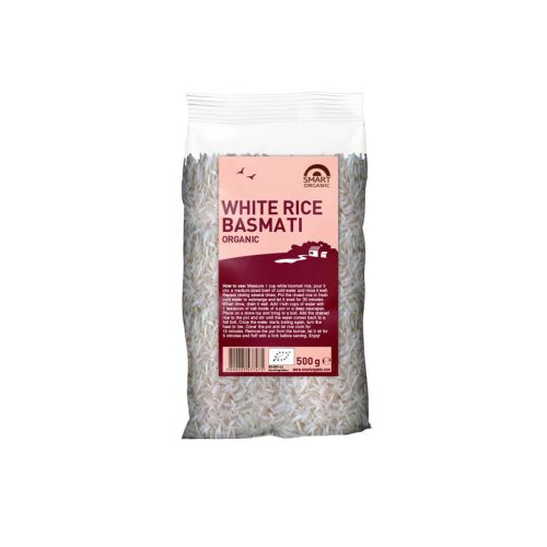 Smart Organic Basmati Fehér Rizs - bio - 500g