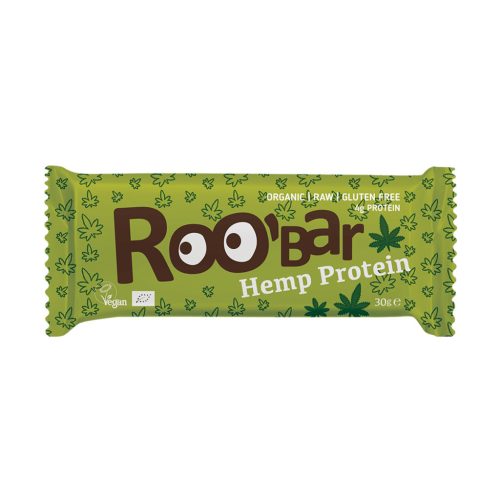 Roobar Kender fehérjés gyümölcsszelet - bio - 30g