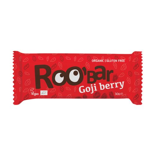 Roobar Goji bogyós gyümölcsszelet - bio - 30g