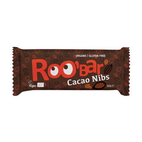 Roobar Kakaóbab-mandula gyümölcsszelet - bio - 30g