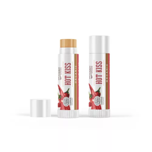 Wooden Spoon Forró csók chilivel ajakbalzsam - bio - 4,3ml