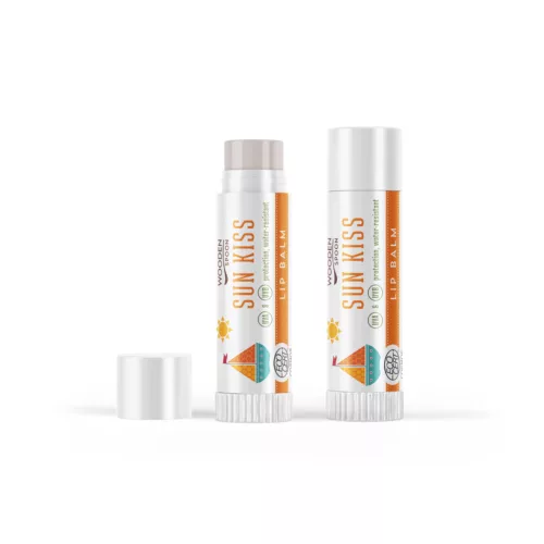 Wooden Spoon Sun kiss ajakbalzsam - bio - 4,3ml