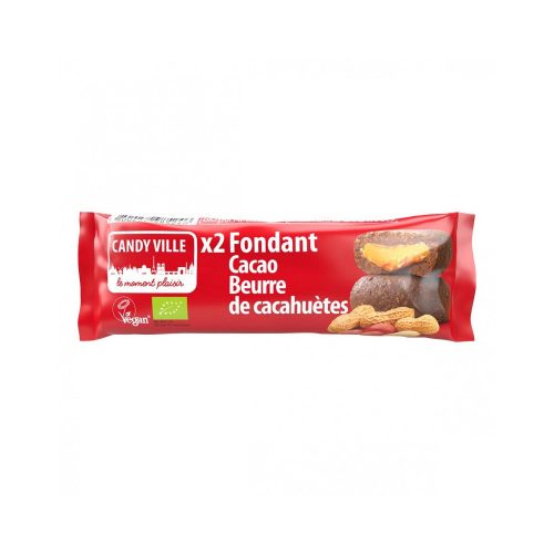 Candy Town Mogyoróvajas golyók - bio - 2x20g