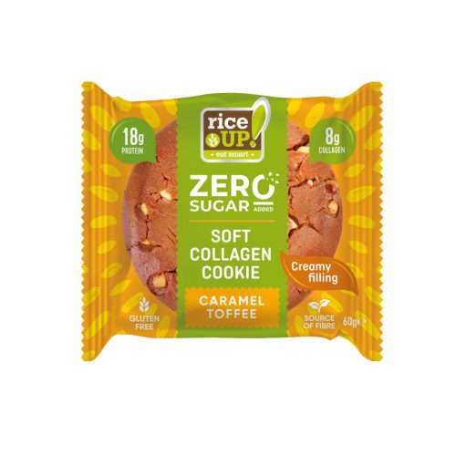 Rice Up Karamell protein keksz kollagén zero - 60g
