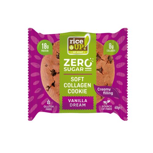 Rice Up Vanília protein keksz kollagén zero - 60g