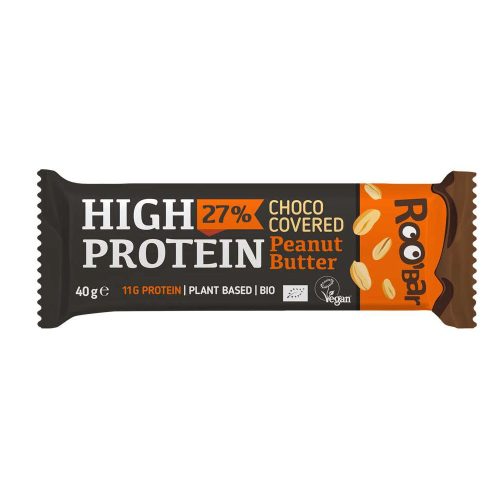 Roobar Mogyorós csokis fehérjeszelet - bio - 40g