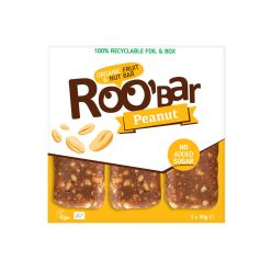 Roobar Földimogyorós csomag - nyers - bio - 3x30g