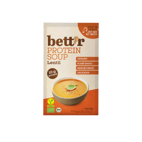 Bett r Vöröslencseleves por proteines - bio - 30g