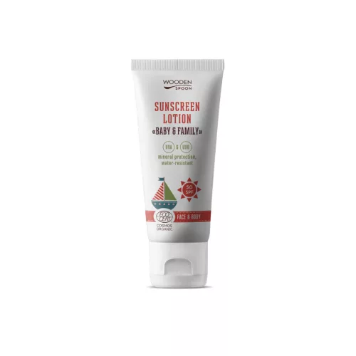 Wooden Spoon Naptej és testápoló SPF 50 - bio - 100ml