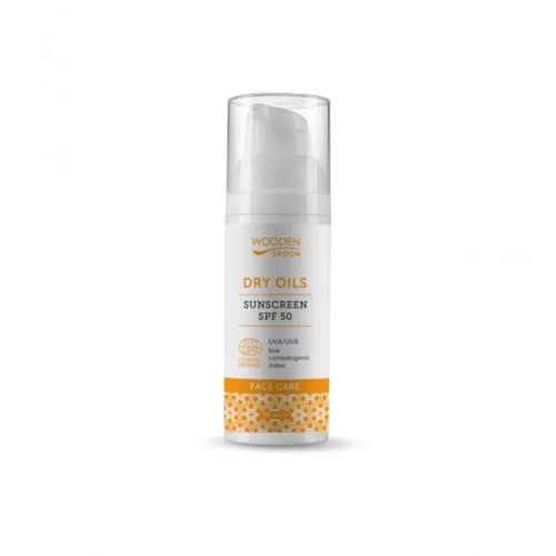 Wooden Spoon Fényvédő arcápoló SPF50 - bio - 50ml