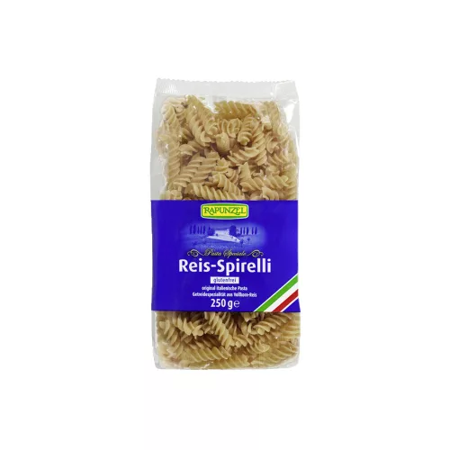 Rapunzel Rizstészta spirál teljes kiőrlésű - bio - 250g