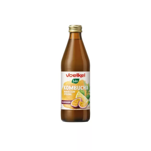 Voelkel Kombucha maracuja-citrom - 330 ml - bio