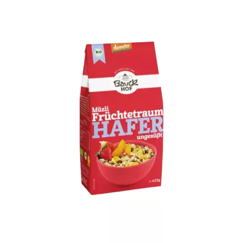 Bauck Hof Gyümölcsös zabmüzli gluténmentes - bio - 415g
