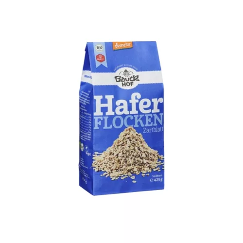 Bauck Hof Apró szemű teljes kiőrlésű zabpehely - bio - 425g