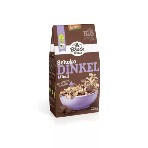 Bauckhof Tönköly müzli étcsokis - 425g