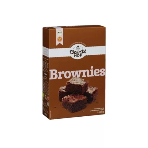 Bauck Hof Brownies süti keverék gluténmentes - bio - 400g