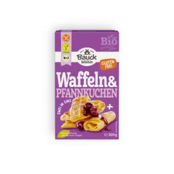   Bauck Hof Gofri és palacsinta lisztkeverék gluténmentes - bio - 200g