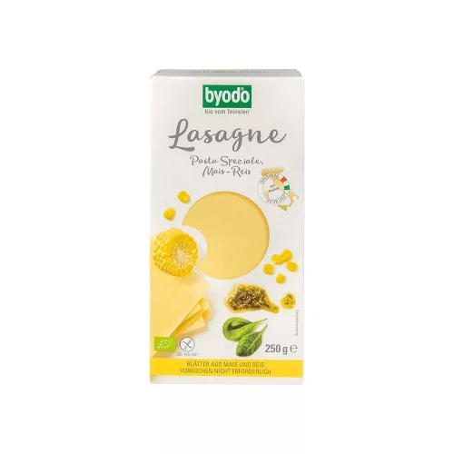 Byodo Kukorica-rizstészta lasagne - bio - 250g