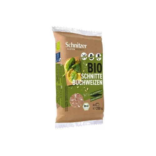 Schnitzer Hajdina kenyér gluténmentes - bio - 250g