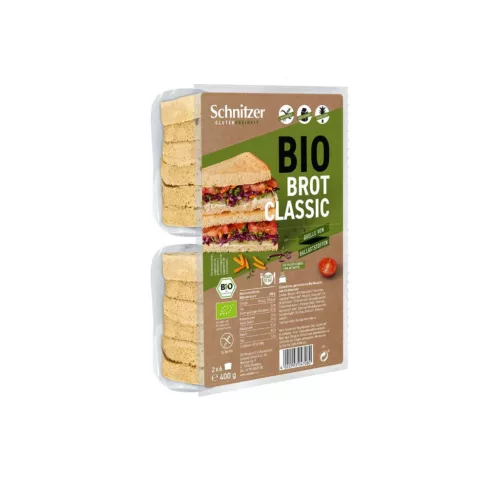 Schnitzer Classic kenyér gluténmentes - bio - 400g