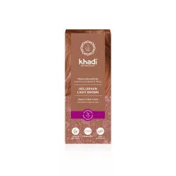 Khadi Világosbarna növényi hajfesték por - 100g