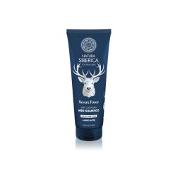   Natura Siberica „Severe force” Mélytisztító sampon minden hajtípusra férfiaknak - 200ml