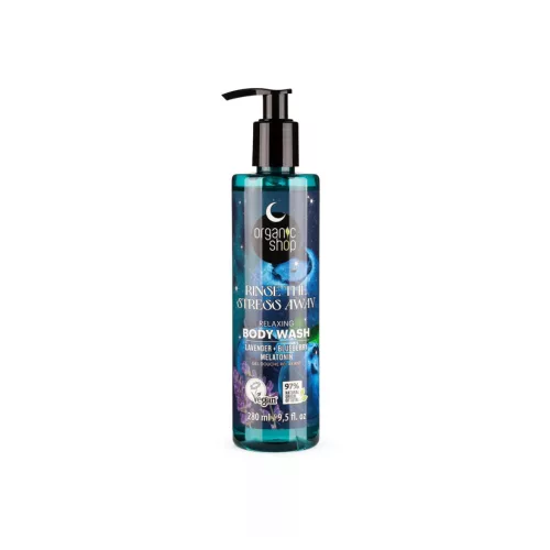 Organic Shop Relaxáló tusfürdő levendulával, áfonyával és melatoninnal 260ml