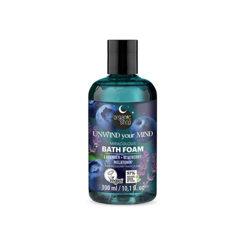 Organic Shop Varázslatos habfürdő levendulával, áfonyával és melatoninnal - 300ml