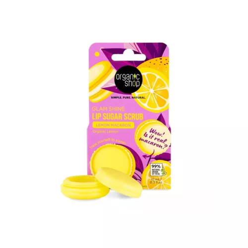 Organic Shop “Citromos macaron” cukros ajakradír bio citrommal  - 10ml