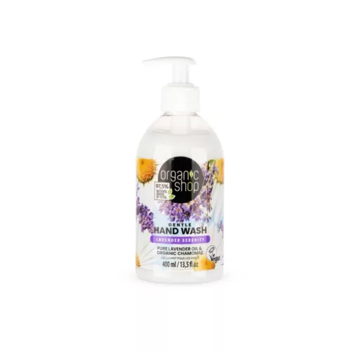 Organic Shop “Levendula harmónia” Gyendég folyékony szappan levendulaolajjal és bio kamillával  400ml