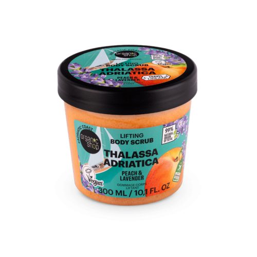 Organic Shop “Thalassa Adriatica“ Lifting testradír barackkal és levendulával - 300ml