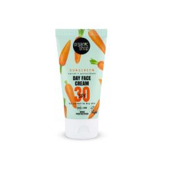   Organic Shop Sárgarépával és antioxidánsokkal SPF30 (normál és száraz bőrre) fényvédő nappali arckrém - 50ml