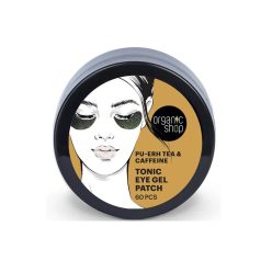   Organic Shop Tonik gél szemmaszk pu erh teával és koffeinnel - 60db