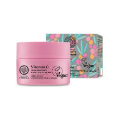   Natura Siberica Oblepikha C-Berrica Lumineszcencia Éjszakai arckrém C-vitaminnal  - 50ml