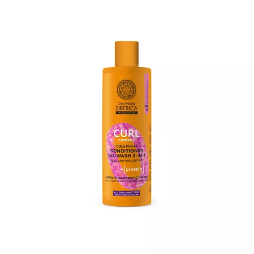 Natura Siberica 2 az 1-ben Co-washing homoktövis kondicionáló göndör hajra - 400ml