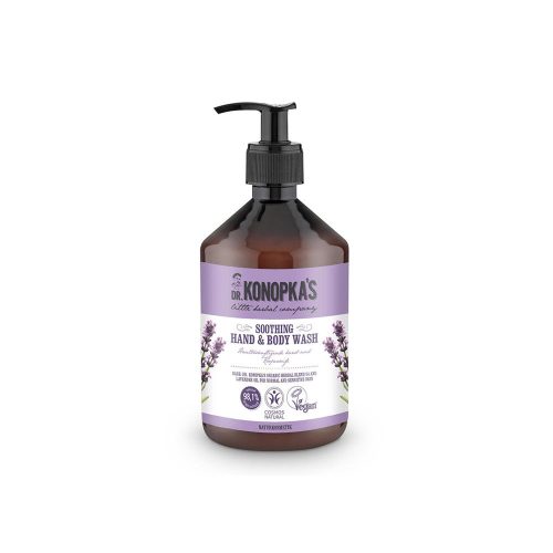 Dr. Konopka s Nyugtató tusfürdő-kézmosó levendula - 500ml