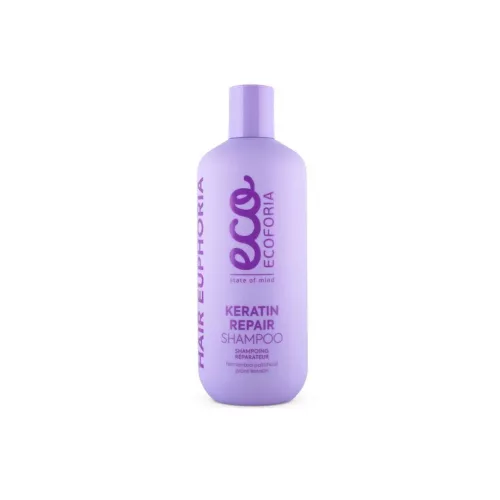 Ecoforia Keratinos helyreállító sampon - 400ml