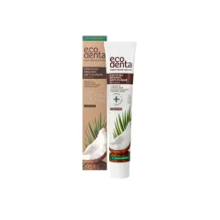   Ecodenta Lepedék elleni fogkrém kókuszolajjal és aloe verával minősített - 75ml