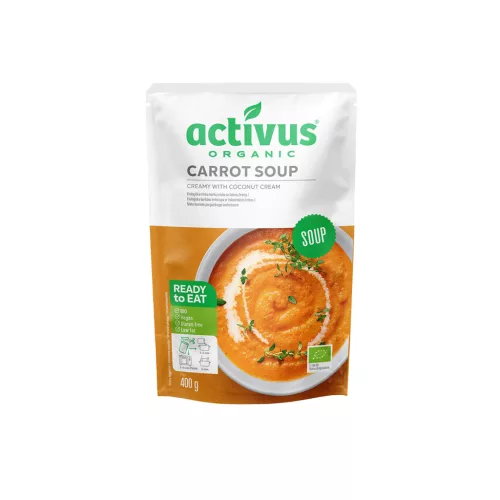Activus Sárgarépa krémleves - bio - 400g