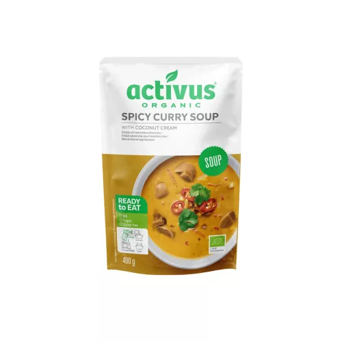 Activus Fűszeres curry leves - bio - 400g