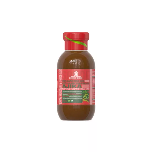 Georgia s Natural GN Bio Zöld Jalapeno Fokhagyma Szósz - 340g