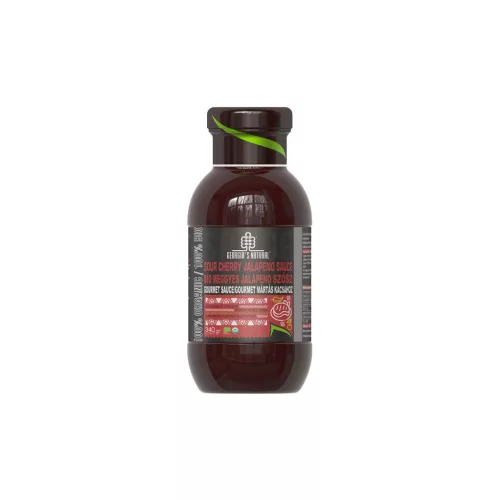 Georgia s Natural GN Bio Meggyes Jalapeno Szósz - 340g