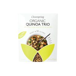 Clearspring Tricolor Quinoa Olívaolaj&Sóval - bio - 250g