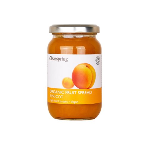 Clearspring Sárgabarack gyümölcslekvár - bio - 280g