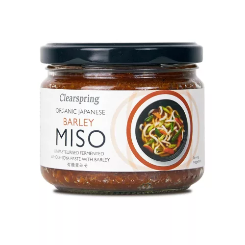 Clearspring Miso Árpából Üveges - bio - 300g