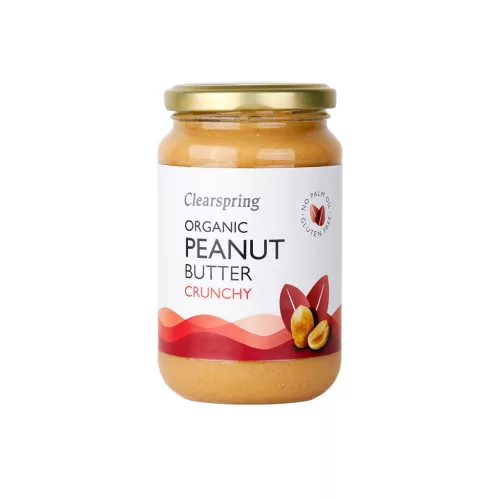 Clearspring Mogyoróvaj Crunchy - bio -  350g