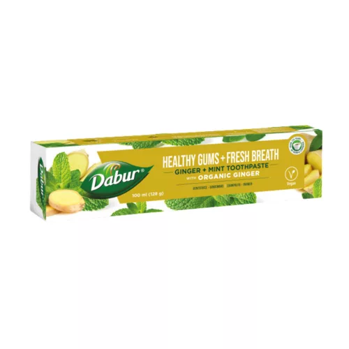Dabur Gyömbér és menta fluoridmentes fogkrém -100ml